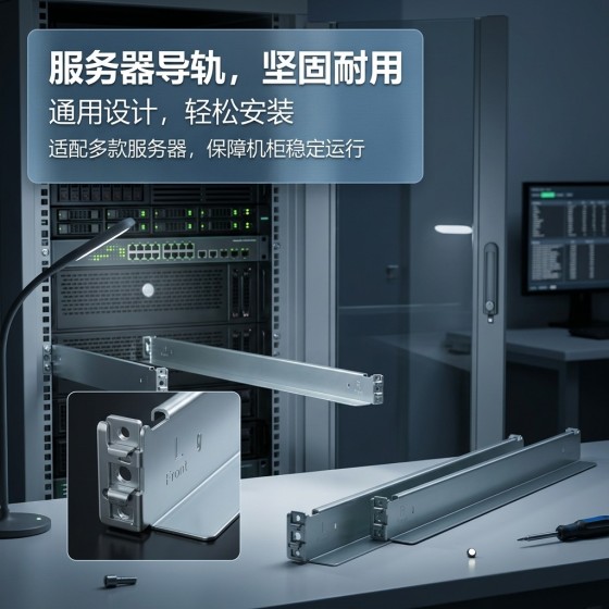 定制服务器导轨机柜机箱L02通用导轨